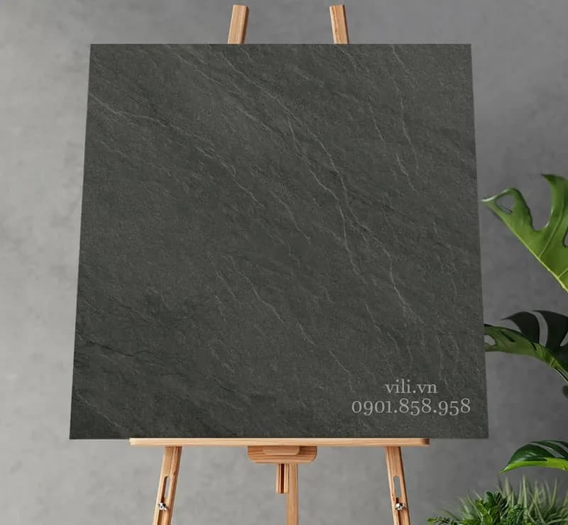 Gạch lát nền 60X60 Feliz 661203 đá nhám sần xám xi măng
