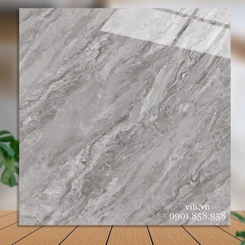 Gạch Lát Nền 80x80 Catalan 80107 Đá Bóng