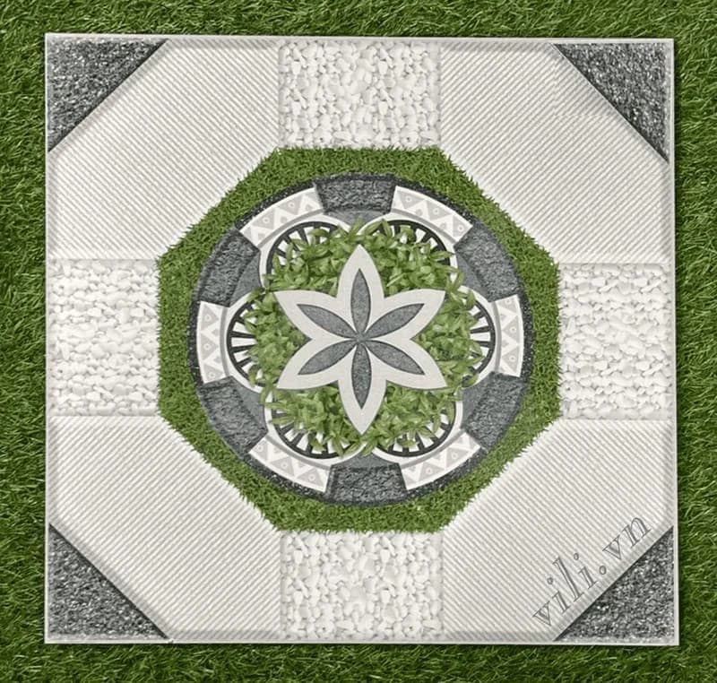 Gạch lát sân vườn 50X50 SV5523M men nhám