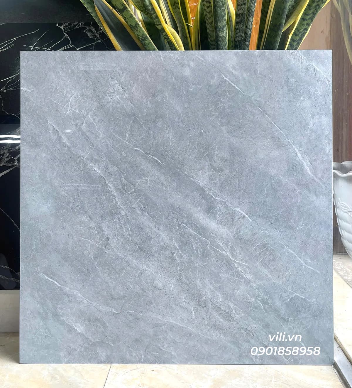 Gạch lát nền 60X60 UN66106 đá bóng