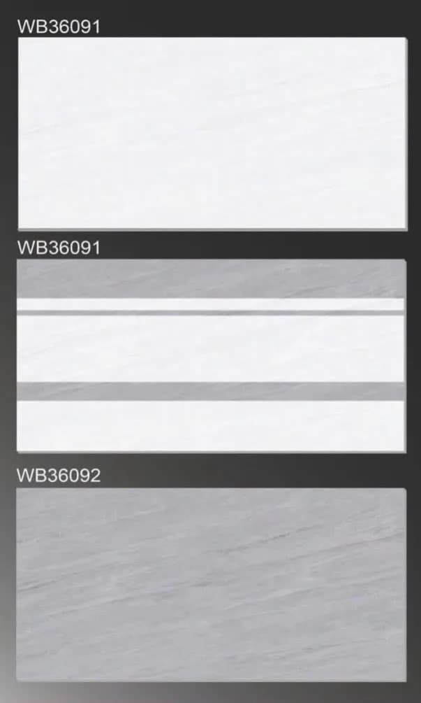 Gạch ốp tường 30x60 TTC WB36091 - WBD36091 - WB36092 men bóng