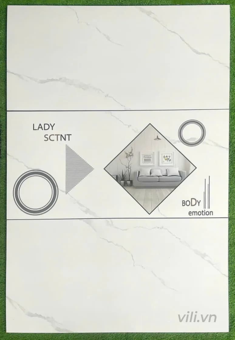 Gạch ốp tường 40X80 15521 - 15522 đá bóng