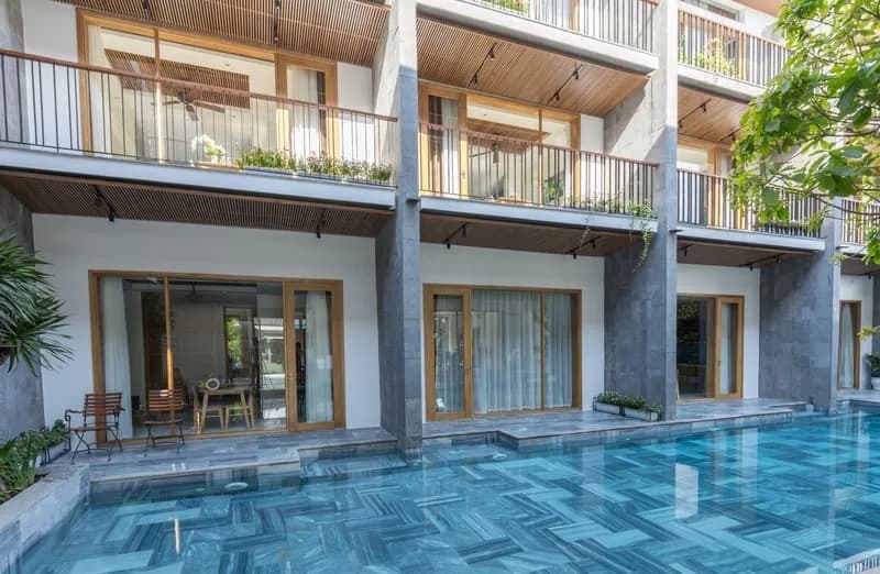 Đá sọc dưa mài hone 30x60x2cm xám đen ốp lát hồ bơi