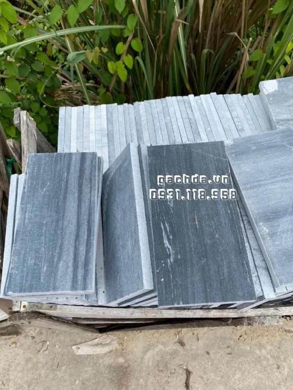 Đá sọc dưa mài hone 15x30x2cm ốp lát hồ bơi