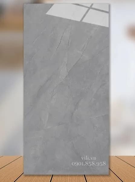 Gạch lát nền 60X120 Catalan 12015 đá bóng xám ghi
