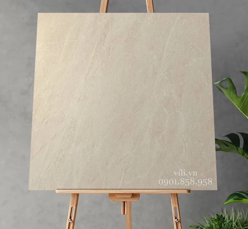 Gạch lát nền 60X60 Royal FL6009 đá mờ vàng kem
