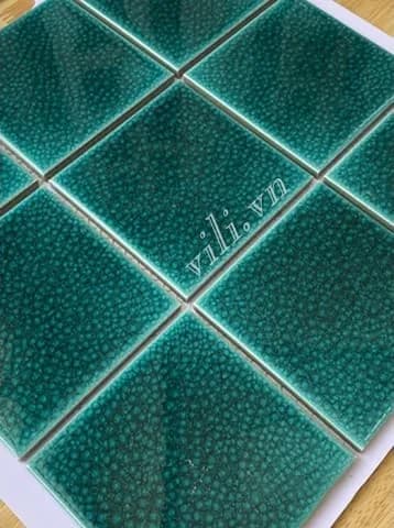 Gạch trang trí mosaic men rạn 10X10 MHG 1041