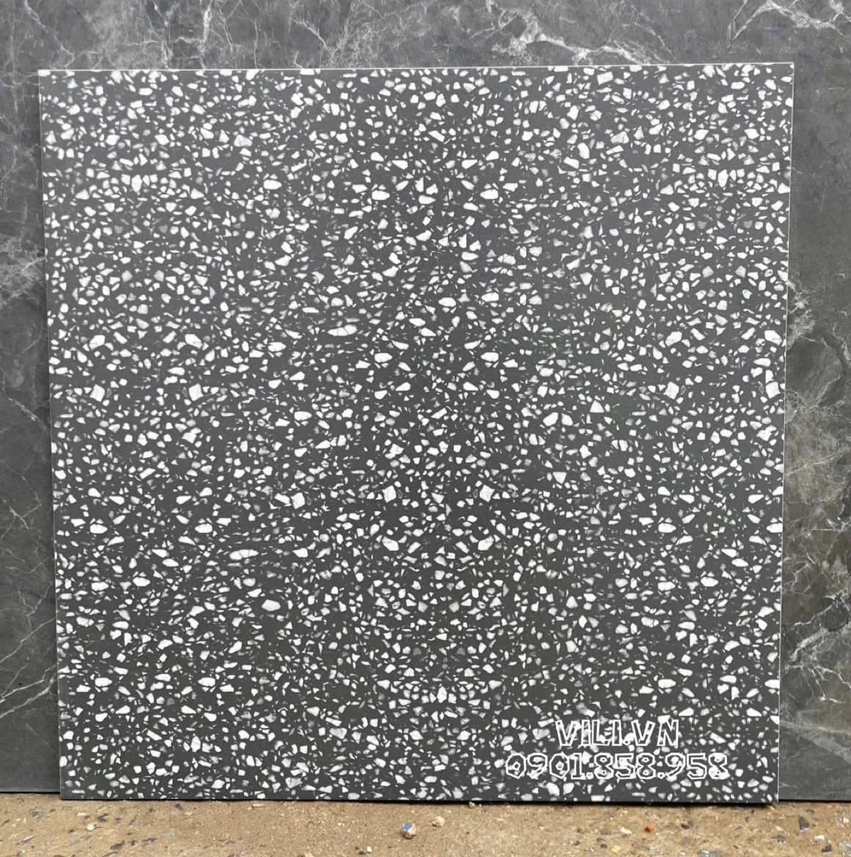 Gạch lát nền terrazzo 60X60 S6035 đá mờ nhám