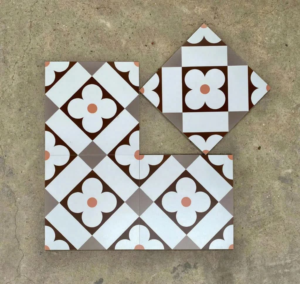 Gạch bông 30X30 VL3015 đá mờ ốp lát trang trí