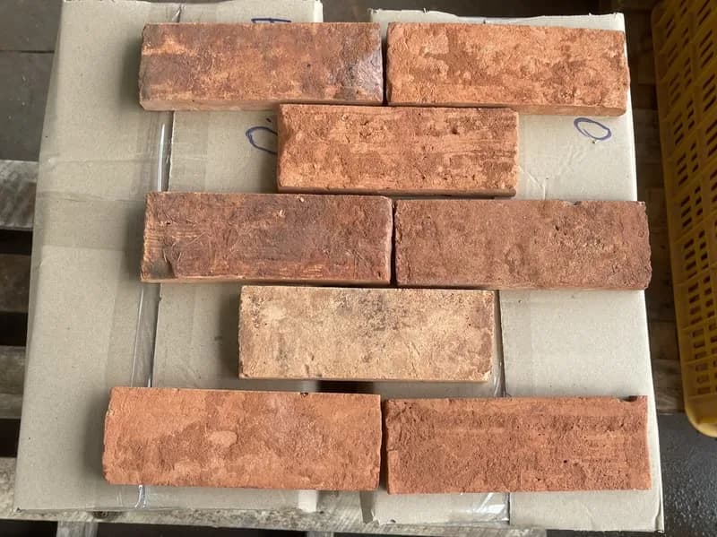 Gạch cổ bìa ốp tường 7x19-20 cm ốp trang trí