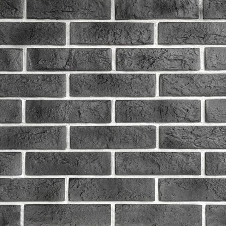 Gạch Giả Cổ GD619 6x19x1cm đen