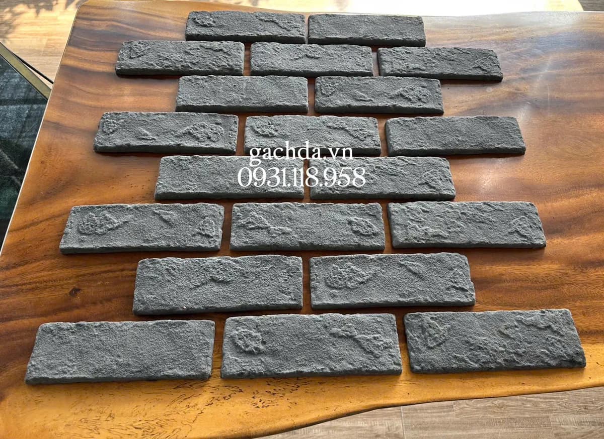 Gạch Giả Cổ 6x19 cm Mix 2 Màu