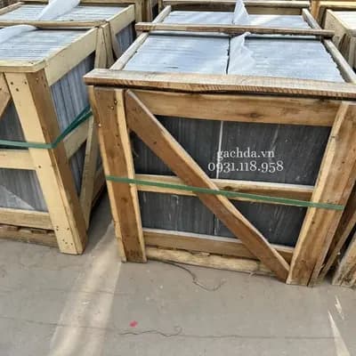 Đá sọc dưa mài hone 30x60x2cm ốp lát hồ bơi gam đen đậm cao cấp