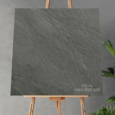 Gạch lát nền 60X60 Feliz 661202 đá nhám sần xám xi măng