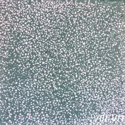 Gạch Vỉa Hè 40x40 Terrazzo Trơn Xanh