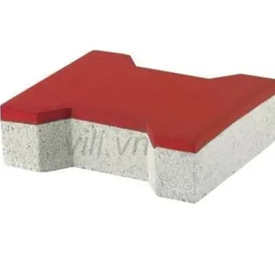 Gạch Vỉa Hè Terrazzo Chữ I Đỏ