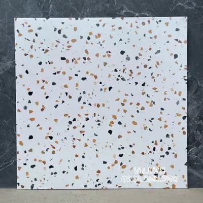 Gạch lát nền terrazzo 60X60 S6036 đá mờ nhám