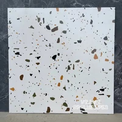Gạch lát nền terrazzo 60X60 S6062 đá mờ nhám