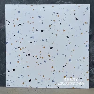 Gạch lát nền terrazzo 60X60 S6068 đá mờ nhám