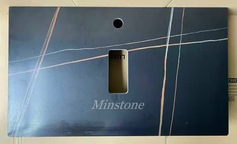 Bàn đá lavabo Minstone MCT303 70x47x12cm Đen chống trầy