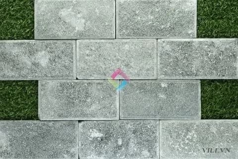 Đá băm xanh soi cạnh 10x20