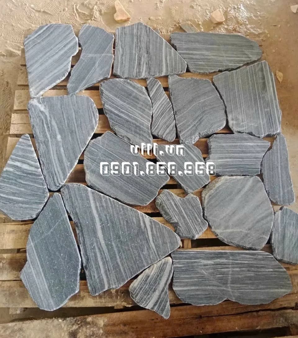 Đá rối sọc dưa ốp tường