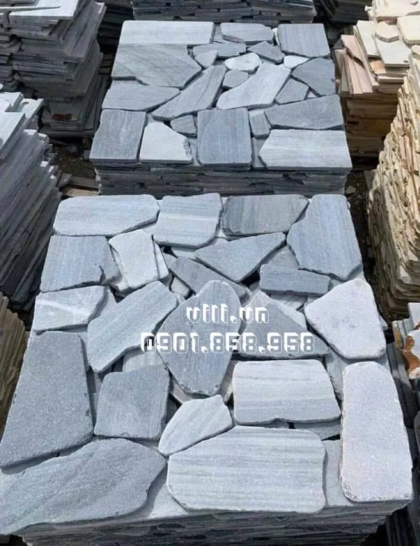 Đá rối sọc dưa ốp tường