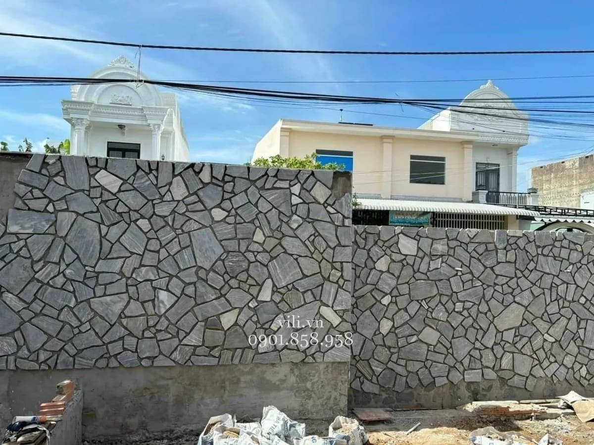 Đá rối sọc dưa ốp tường