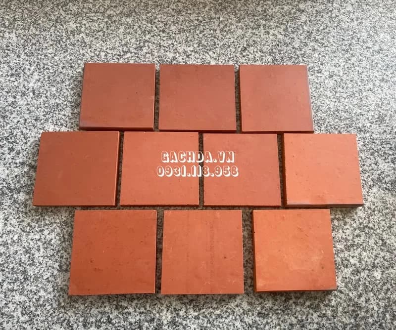 Gạch lát nền cổ 15x15 cm thủ công