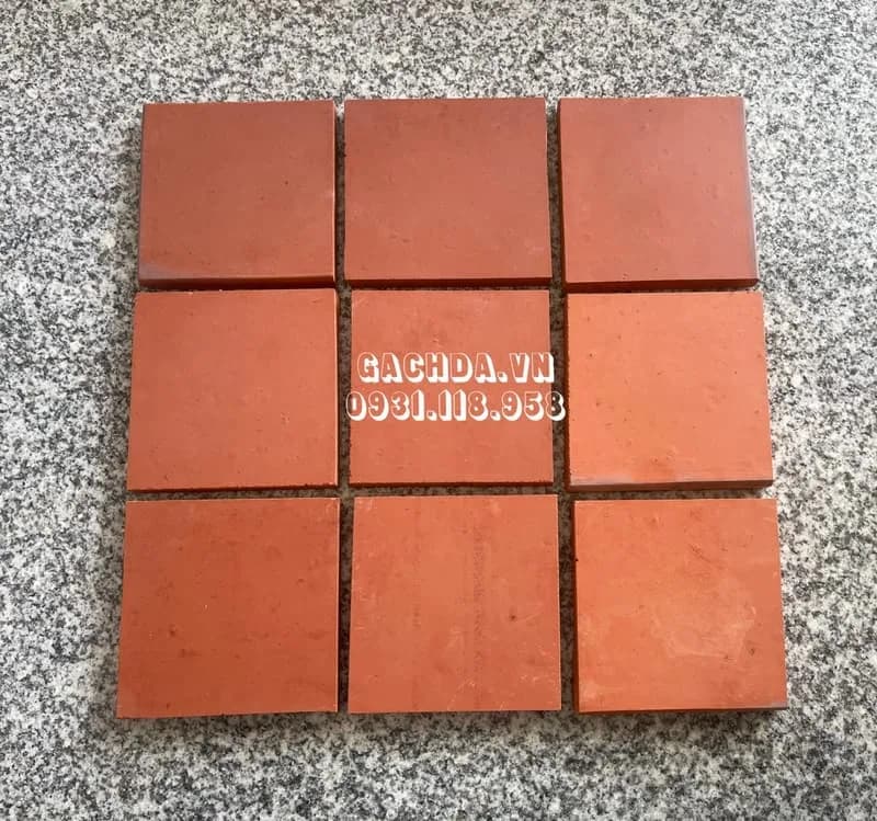 Gạch lát nền cổ 15x15 cm thủ công