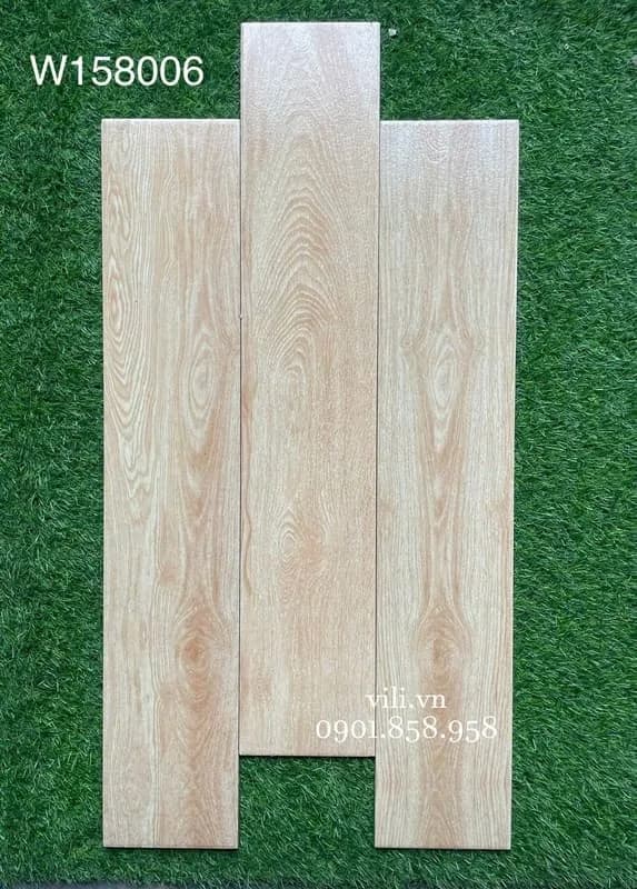 Gạch lát nền 15x80 CMC W158006 giả gỗ