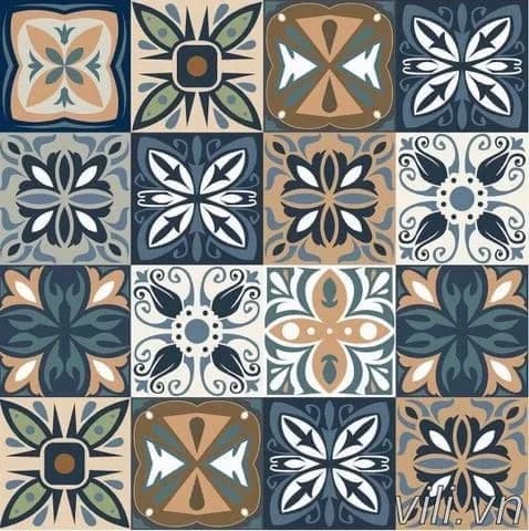 Gạch Bông Lát Nền 60X60 Catalan 62002 men nhám