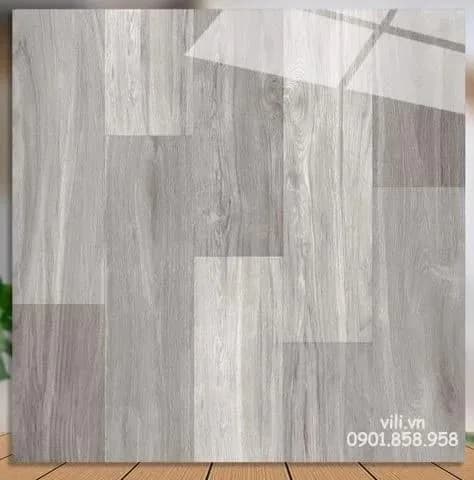Gạch lát nền 60X60 Catalan XS 76020 đá bóng vân gỗ xám