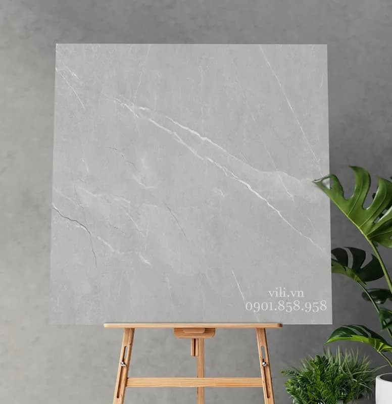 Gạch Lát Nền 80x80 Feliz 88812 Đá Mờ Xám Xi Măng