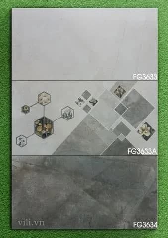 Gạch ốp tường 30X60 Royal FG3633 - FG3633A - FG3634 đá nhám