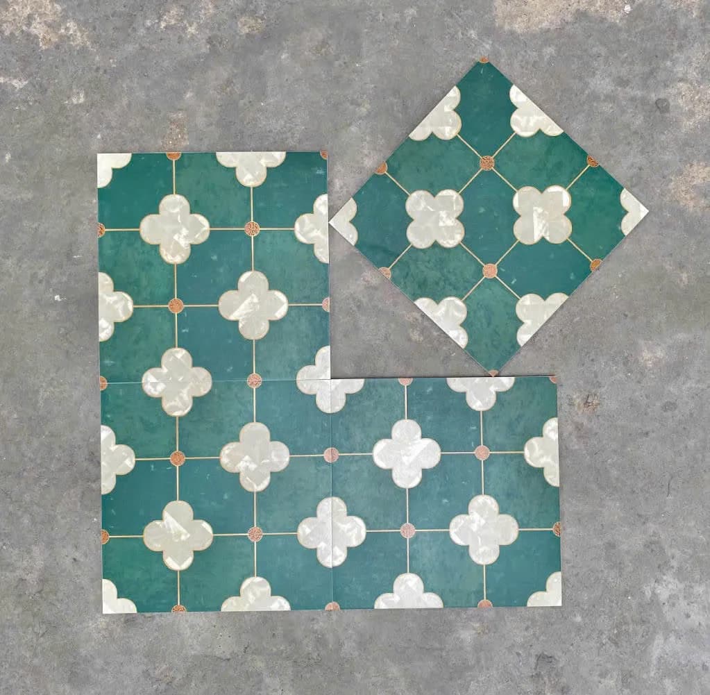 Gạch bông 30X30 VL3125 đá mờ ốp lát trang trí