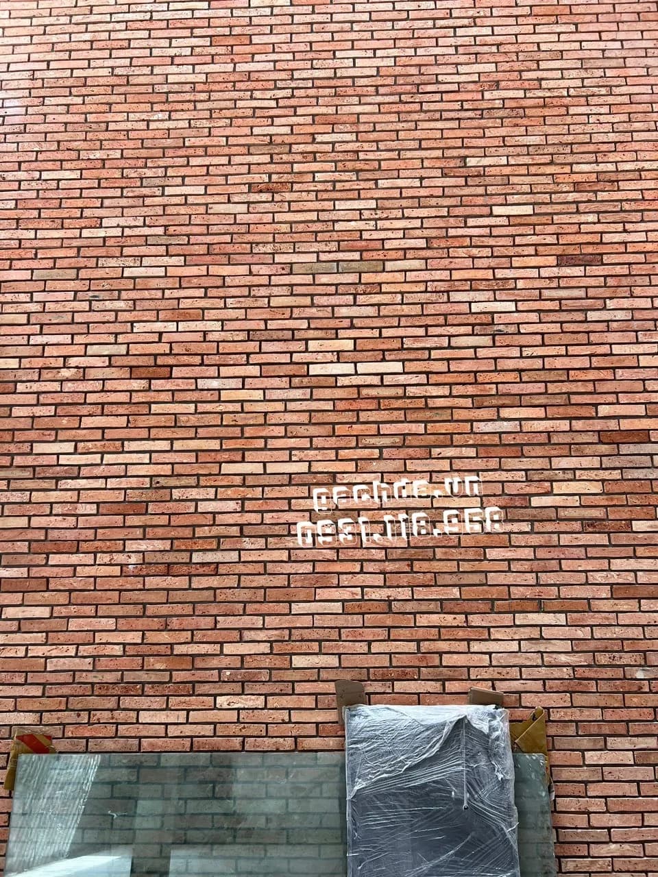 Gạch cổ ruột ốp tường 5x20-21 cm ốp trang trí - 2 mặt ruột