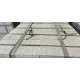 Đá lát sân trắng Bình Định 30x60x2cm khò nhám