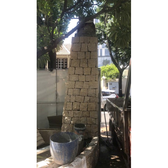 Đá rối Granite vàng Bình Định
