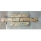 Đá chẻ ghép vàng 10x50 cm ốp trang trí