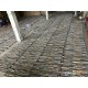 Đá chẻ ghép vàng 10x50 cm ốp trang trí
