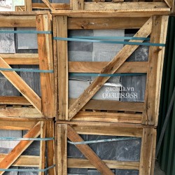 Đá sọc dưa mài hone 20x20x2cm ốp lát hồ bơi