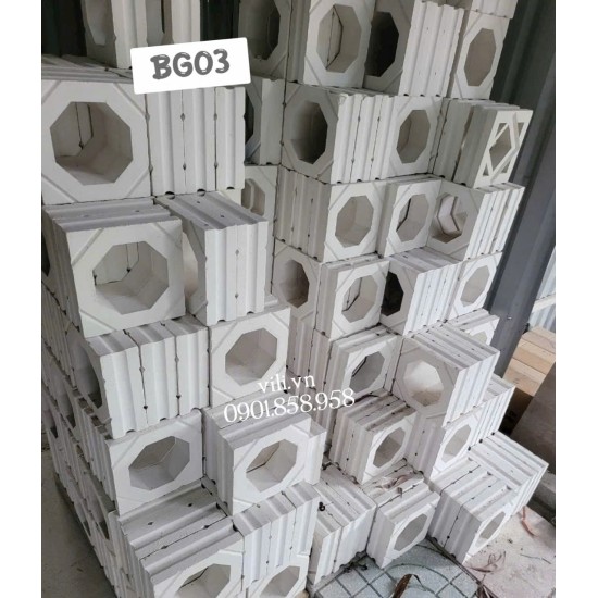 Gạch bông gió BG03 - Giải pháp thông gió hiệu quả