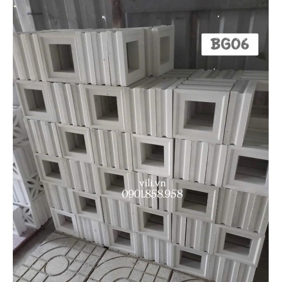 Gạch bông gió BG06 - Giải pháp thông gió hiệu quả