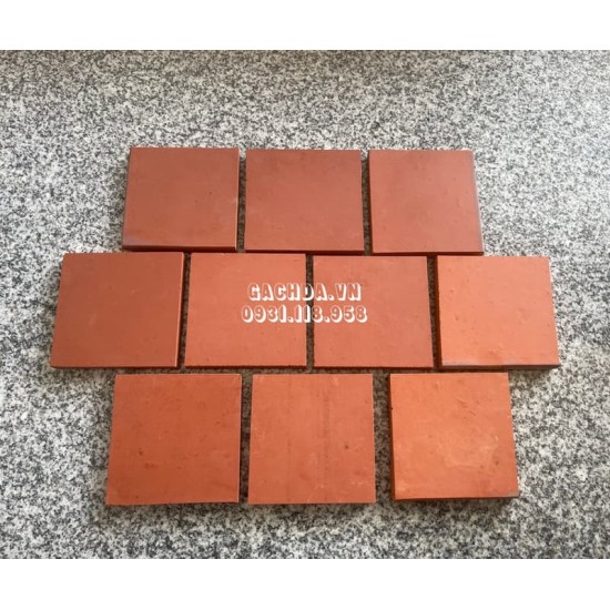 Gạch lát nền cổ 10x10 cm thủ công