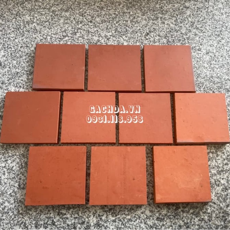 Gạch lát nền cổ 15x15 cm thủ công