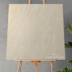 Gạch lát nền 60X60 Royal FL6009 đá mờ vàng kem