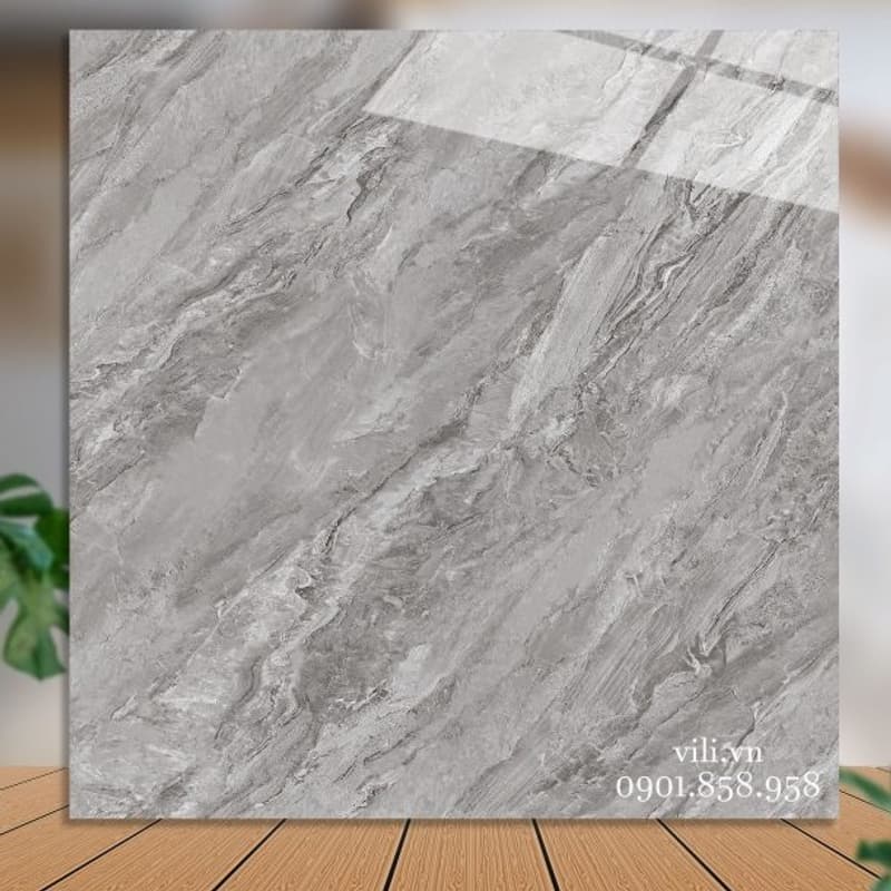 Gạch Lát Nền 80x80 Catalan 80107 Đá Bóng