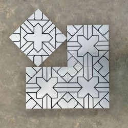 Gạch bông 30X30 VL3020 đá mờ ốp lát trang trí