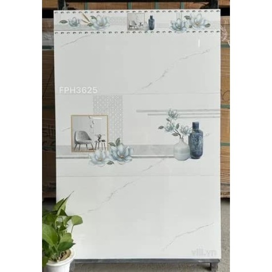 Gạch ốp tường 30X60 Blue Dragon FBH3625 đá bóng